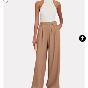 Intermix Knit Rib Halter Top size S